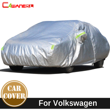 Cawanerl Cotton Car Cover Outdoor Sun Snow Hail Rain Dust Protect Waterproof Thicken Cover For VW FOX Bora Caddy Sagitar Polo 2024 - buy cheap