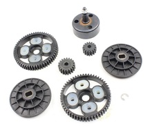 Baja NEW- Clutch Bell and 58T/16T and 55T/19T Metal Gear Set for 1/5 hpi baja parts km rovan 85105 2024 - buy cheap