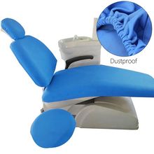 Funda de silla Dental lavable, 4 unidades, resistente al polvo, para asiento de dentista, con respaldo, Protector de almohada 2024 - compra barato