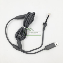 10 x preto/branco cor controlador conectar cabo de ligação cabo de fio de cabo longo cabo de substituição para o controlador xbox 360 2024 - compre barato