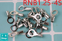 10PCS RNB1.25-4S 4mm Dia Ring Non Insulated Terminal (Type TO) Cable Lug Round naked head 2024 - buy cheap