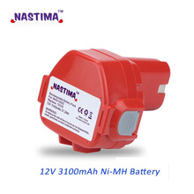 NASTIMA-Batería de repuesto para Makita, 12v, 3100mAh, NIMH, 1220, PA12, 1222, 1233S, 1233SA, 1233SB, 1235, 1235A, 1235B, 192598 2024 - compra barato