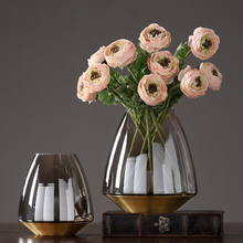 Modern glass vase nordic decoration home Tabletop flower vase glass terrarium vases centerpieces for weddings Flowerpot 2024 - buy cheap