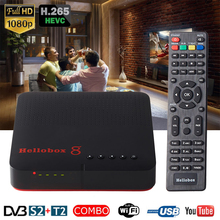 Hellobox 8 Satellite Receiver DVB-T2 DVB-S2 Combo TV Box Twin Tuner Support TV Play On Phone Set Top Box Satellite Finder 2024 - buy cheap