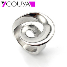 COUYA-Anillo de tornado para mujer, joyería natural de diseño cercano, anillos de cóctel, fiesta bijou, tamaño 6 #,7 #,8 #,9 #,10 #, 2017 2024 - compra barato