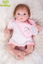 Reborn baby real alive dolls 50cm silicone reborn baby doll toys for child gift Bebes reborn menina boneca 2024 - buy cheap