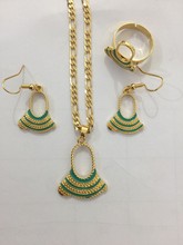 Gold Color PNG Jewellery Set baby bilum Pendant Necklaces Earrings Papua New Guinea Wedding bridal party women girls gifts 2024 - buy cheap