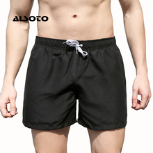 Cuecas masculinas para natação, sunga masculina para praia, calções de banho de cor sólida e secagem rápida para prancha de surf gay 2024 - compre barato
