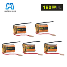 5pcs 3.7V 180mAh Lipo battery for Syma S107G S109G S111G S105 S107 S109 For RC toys Li-Po Battery Helicopter Part 3.7v lipo 2024 - buy cheap