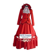 Аниме платья Батлера, костюмы для косплея, мамы красного цвета, женское платье для вечевечерние на Хэллоуин, Рождественский подарок 2024 - купить недорого