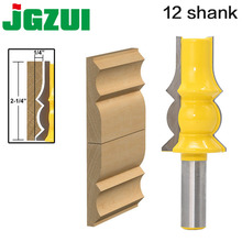 1pc 1/2" Shank 12mm shank Crown Molding Router Bit Extender Tenon Cutter for Woodworking Tools 2024 - buy cheap