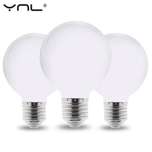 Milky E27 LED Light Bulb 220V 110V 85-265V Lampada LED Lamp G80 G95 G125 Ampoule LED Bulb Cold / Warm White For Chandelier 2024 - buy cheap
