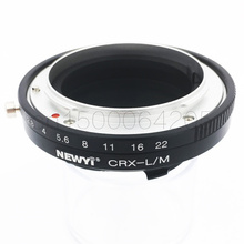 Anel adaptador de lente para m crx, anel adaptador para leica m l/m m9 m8 m7 m6 m5 2024 - compre barato