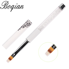 BQAN 1 шт. ручка для дизайна ногтей, ручка для ухода за кончиками, ручка с кисточкой для ногтей, инструменты для макияжа для женщин 2024 - купить недорого