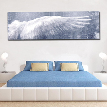 Posteres vintage asas de anjo preto e branco, impressões, pinturas em tela baratas, dropshipping, arte de parede, imagem para sala de estar 2024 - compre barato