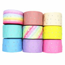 Edoyoyo 38mm 5 Yards/lot Mermaid Princess Grosgrain Ribbons Wave Point Diy Handmade Soft Grosgrain Ribbons M19041303 2024 - buy cheap