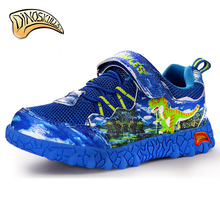 Dinoskulls Kids Sneakers Breathable Mesh Boys Shoes 3D Dinosaurs Sports Children's Tenis Trainers 2020Toddler Beach Shoes 2024 - buy cheap