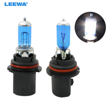 Leewa lâmpada halogênica para farol de carro, 2 peças, branca, 9004, 9007, 12v, 55w, # ca2031 2024 - compre barato