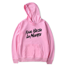 Real Hasta La Muerte Fashion Hip Hop Hoodies Sweatshirt Casual Men Women Hooded Pullover Long Sleeve Unisex Sport Hoodie Top 4XL 2024 - buy cheap