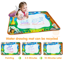 100*70CM Large Size Coloring Water Drawing Mat Painting Writing Mat Set With Magic Pen Rug Educational Toys For children Gift 2024 - buy cheap