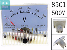 1PCS 85C1 500V Analogue DC Voltage Needle Panel Meter Voltmeter 2024 - buy cheap