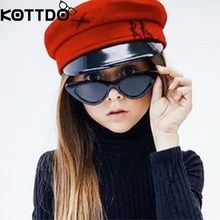 New Fashion Cat Eye Children Sunglasses Kids Triangle Cute Sun Glasses Boys Girls Sun Glasses Lovely Eyewear Shades UV400 2024 - buy cheap