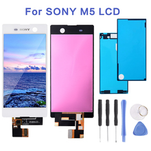 Pantalla LCD para Sony Xperia M5, montaje de digitalizador con Marco, táctil, E5603, E5606, E5653, E5633, M5 2024 - compra barato