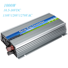 MAYLAR Pure Sine Wave Inverter 1000W DC 10.5-30V to AC 110V 120V MPPT Solar Grid Tie Inverter Voltage Converter 18V PV System 2024 - buy cheap