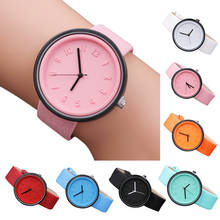 Unisex Simple Fashion Number Watches Quartz Canvas Belt Wrist Watch 2024 - buy cheap