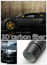 3D 200mm x 1520mm Bubble Air Free Carbon Fiber Vinyl Sheet Twill-Weave Wrap 8"x60" Film Sticker 2024 - buy cheap