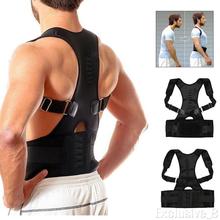 Hot Sale Adjustable Posture Support Brace Magnet Therapy Straps Back Neck Corrector Spine Support Brace 2024 - buy cheap