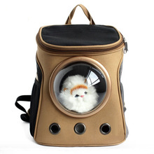 Cápsula transportadora de astronauta para gato, bolsa alça de mãos para gato, filhote de cachorro, bolsa respirável para viagem 2024 - compre barato