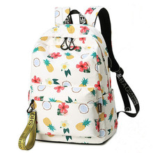 Mochila feminina com carregador usb, mochila escolar com estampa para laptop de 14 a 15.6 polegadas para adolescentes 2024 - compre barato