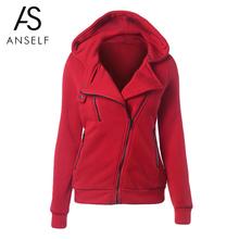 Anself harajuku outono inverno feminino hoodies moletom de manga comprida com capuz com capuz feminino roupas quentes 2024 - compre barato