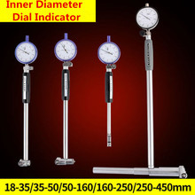 Dial Bore Gauge Hole Diameter Measuring Gauge Inside Diameter Scale Cylinder Volume Meter Dial Indicator Micrometer 50-160mm 2024 - buy cheap