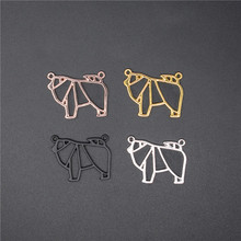 4 Colors Origami Chow Chow Pendants Chow Chow Pendant 2024 - buy cheap