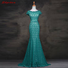 Mint Green Lace Mother of the Bride Dresses for Weddings Mermaid Evening Gowns Formal Godmother Groom Long Dresses 2024 - buy cheap