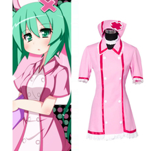 Vocaloid-Disfraz de enfermera Miku para mujer y niña, traje para Halloween, uniforme, envío gratis 2024 - compra barato
