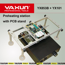 220V  500W Hot Air Bga Preheating Preheater  Station YAXUN 853B rework station with YX101 PCB Stand 2024 - buy cheap