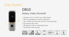 In Stock DAHUA Wifi Video Intercom Battery Wifi Video Doorbell Without Logo DB10 2024 - buy cheap