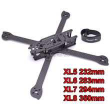 3K Full Carbon Fiber V2 XL5 232mm XL6 283mm XL7 294mm XL8 360mm True X 5 6 7 8 inch FPV Freestyle Frame w/ 4mm arm for RC Racing 2024 - buy cheap