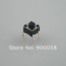 100pcs Vertical Through Hole Tact Switch DIP 6x6x3.8 mm Rohs Tactile Switch 2024 - купить недорого