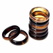 PINKSEE кольцо на палец из натурального камня, ювелирные изделия 5-6 мм, граненые кольца, вечерние свадебные кольца для женщин и девочек 2024 - купить недорого