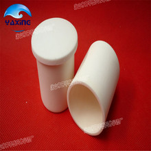 with lid dia50x100mm 150ml 99.5% alumina crucible cylindrical corundum crucible /Cylindrical ceramic refractorye crucible 2024 - buy cheap