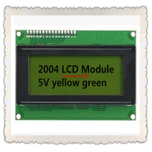 10 pcs 2004A 20X4 LCD2004 LCD LCD 2004 Módulo LCD 20X4 5 V tela verde amarelo LCD 2024 - compre barato