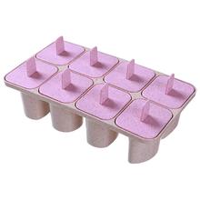 8 Cavities Silicone Freezer Ice Cream Mold candy bar Making Tool Juice Popsicle Molds Children Pop Lolly Tray Ice Cube maker 2024 - buy cheap