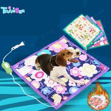 2019 Transer Creative Hot! 40*40cm Pet Warm Electric Heat Heated Pad Mat Blanket Bed Dog CatDrop Shipping D6m30 P40 2024 - buy cheap