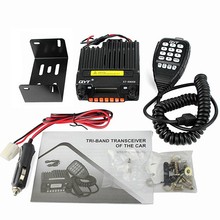 QYT-walkie-talkie kt-8900r, transceptor vhf, estación de radio para coche KT8900R, Mini radio móvil 136-174/240-260/400-480Mhz, DTMF, CTCSS 2024 - compra barato