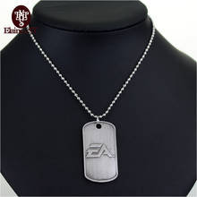 Free shipping PC Game Battlefield 4 Necklace God of war Dog tag chain Pendant Necklace for Women Jewelry gifts 2024 - buy cheap