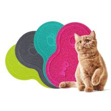 Cute Colorful Wipe Clean Pet Supplies Pet Dog Puppy Cat Feeding Mat Pad Cute PVC Bed Dish Bowl Food Water Feed Placemat 2024 - buy cheap